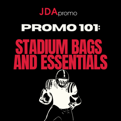 Promo 101: Stadium bags and tailgating essentials