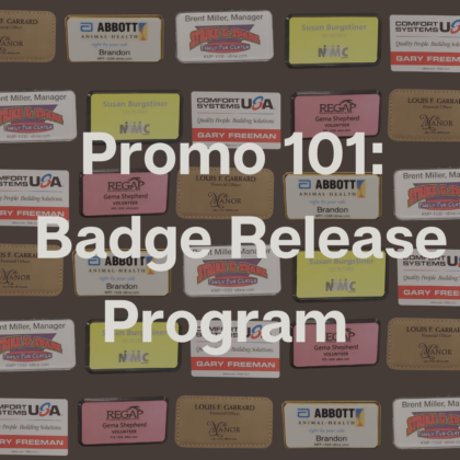 Promo 101: Badge release program