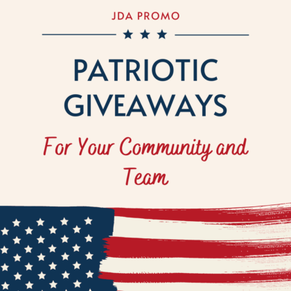 Patriotic giveaways for your community and team