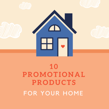 10 promotional products for your home