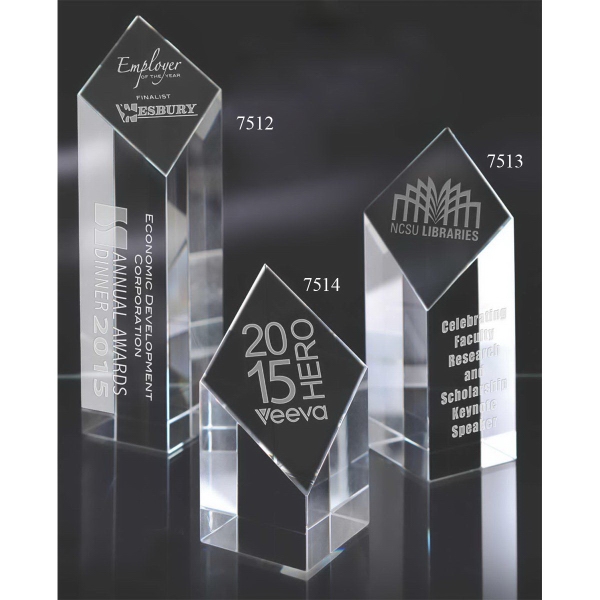 Diamond pillar retirement award 