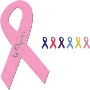 breast cancer awareness lapel pin