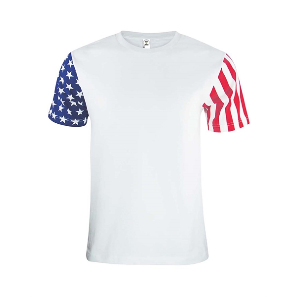 American flag sleeve shirt 