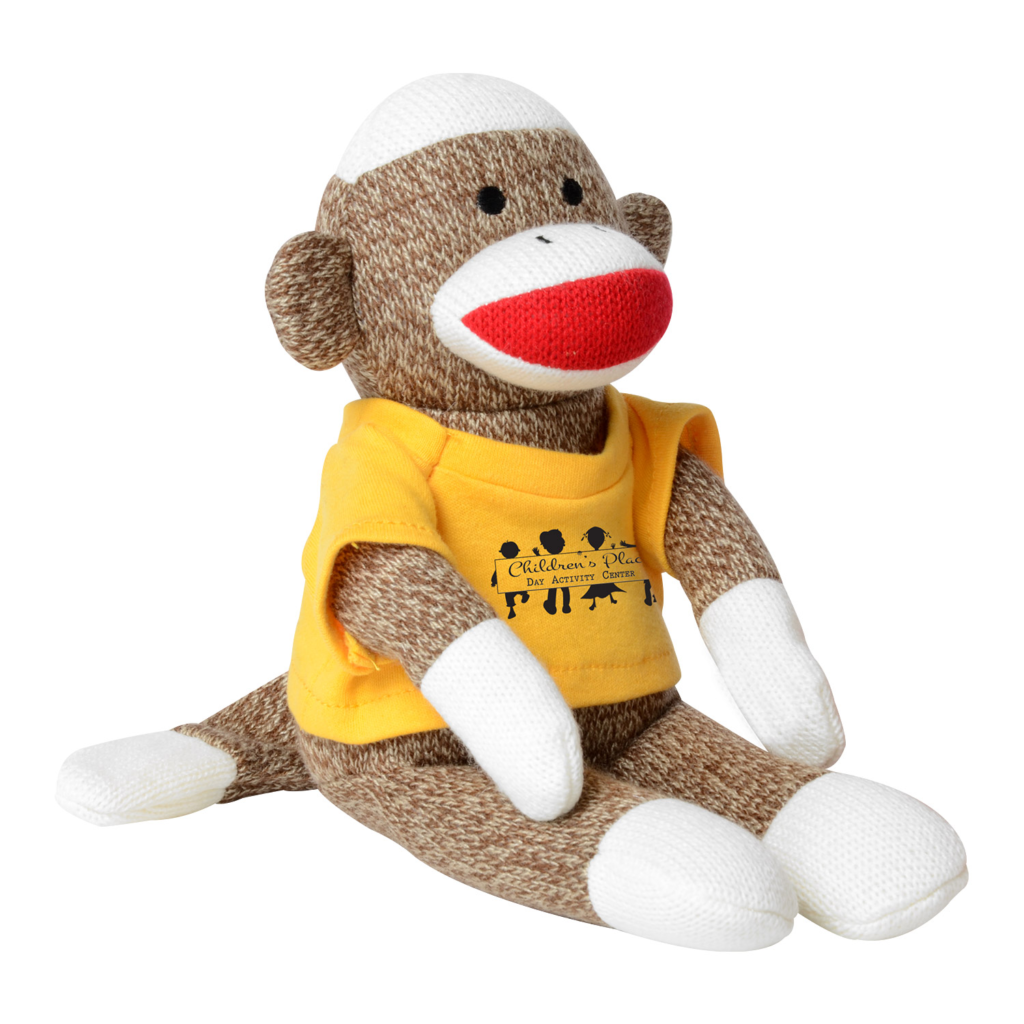 sock monkey for baby kit