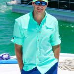 Shown here:  Long Sleeve "Mr. Big" style fishing shirt from Mojo Sportswear